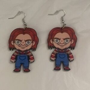 😱 Chucky earrings